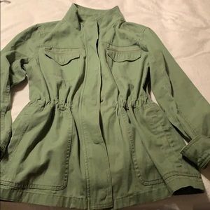 Merona army green utility jacket